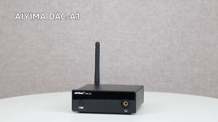 AIYIMA DAC-A1 Mini Headphone Amplifier ES9018Q2M Bluetooth 5.0 Decoder ...