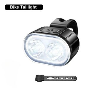 Rear Bike Tail Light USB Rechargeable Ultra Bright Taillights Fit On Bicycle Easy to Install for Cycling Safety Bicycle Light