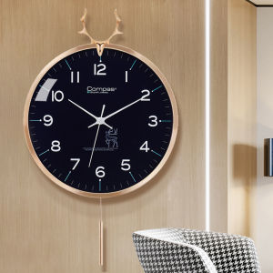 Compas | Sleek Modern Nordic Style Creative Quartz Wall Clock
