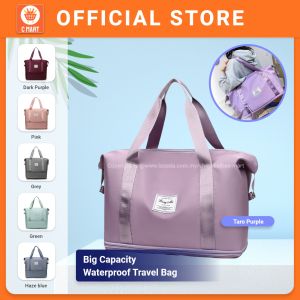 Travel Bag Large Capacity Foldable Waterproof Bag Besar Duffle Beg Expandable 旅行背包