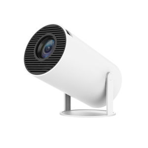 2025 720P Screen Portable Mini Projector HY300 WiFi6 BT5 4800Lumen Headlights 180°Rotation 4K Speaker for Camping Home Cinema