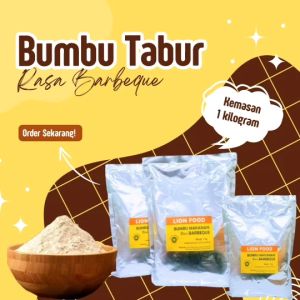 BUMBU TABUR LION FOOD RASA BBQ| BARBEQUE KEMASAN 1 KG