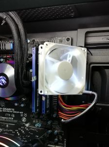 Quạt Đa Góc Giá Đỡ Máy Tính Cpu Bo Mạch Chủ Đóng Đại Tản Nhiệt Hỗ Trợ Cho Southbridge Northbridge M2 Ssd