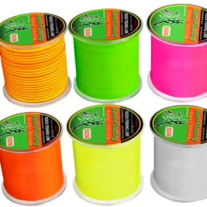REDTOMATO Pink Drift Semi-Floating Fishing Line 500m Hi-Quality Wear-Resistant Mono Nylon Hi-visual Rock Equipment for Angling