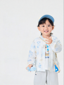 Purcotton | Cool Sun Protection Breathable Cotton Boys Jacket