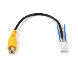 Universal 10 Pin Car Rear View Backups Camera Video Cable Wiring Connector Adapter For Android Radio DVD Player Multimedia