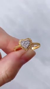 HABIB Oro Italia 916 Yellow and White Gold Ring GR45420321-BI (22K Gold)