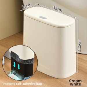 Bathroom Thin Space Trash Bin