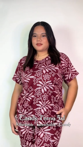 Necessary Plus Size Round Neck and Candy Shorts Terno fit up to 5XL with 1 Pocket