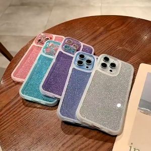 Ốp lưng iphone 2 trong 1 Bầu trời sao lấp lánh tích hợp camera đính đá cho 7plus/8plus/x/xsm/11/12/13/14/15/pro/max/plus