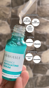 Hanasui Advance Exfoliating Serum - Kurangi Beruntusan Jerawat Komedo Cerah & Halus
