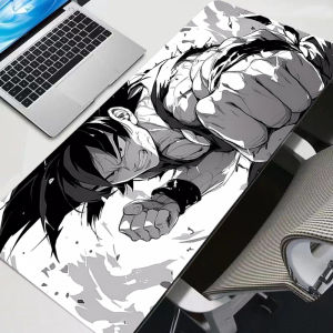 Bandai | Colorful Gaming Keyboard Rug Laptop Japan Cool Anime DBZ Mouse pad XL Black Dragon Ball Z Desk Mat PC Gamer Carpet Home Mousepad