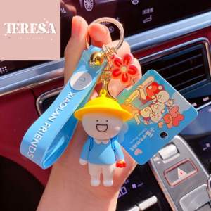 【TERESA】A52 Rantai Kunci Watak Anime Comel 小蓝和她的朋友们钥匙扣 Xiaolan and His Friends Keychain 车钥匙扣/包包挂件/动漫公仔饰品