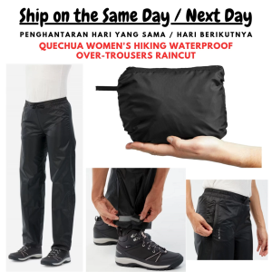 Qu3chu@ Women Waterproof Over-Trousers Raincut / Rain Trousers