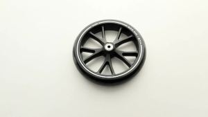 2025Stroller Wheel Compatible OXELO Scooter Town9 Town 7 With 608 Bearing 20CM Outer Diameter 8Inch Shopping Cart Trolley Wheel