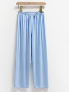 Childrens Summer Lightweight Modal Cotton Pajama Pants Indoor Leisure Breathable Moisture-wicking Home Pants for Boys And Girls