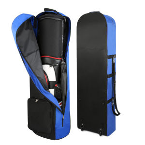 PGM Golf Aviation Bag with Silent Wheel Large Capacity Storage Foldable Airplane Travelling Golf Bag Airplane Consignment HKB002