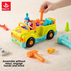 Huile Toys | DIY Disassembly Construction Toy Truck