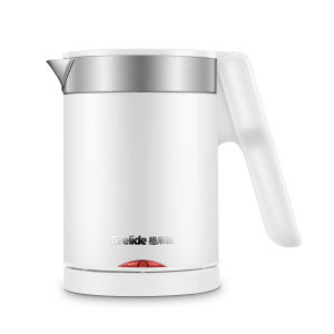 Grelide Portable Electric Kettle Foldable Travel Water Boiler Home Use Boiling Water Pot Double Layer Insulation Automatic off