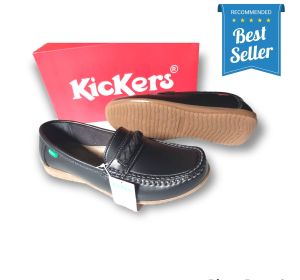 sepatu kerja wanita kulit sepatu cewek slip on sepatu fashion korea sepatu flatshoes