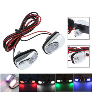 2pcs Sprayer Wiper Kaca Depan Mobil Dengan Lampu LED