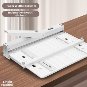 Good | Manual Creasing Machine A4 A3 Dotted Cutting For Booklets Covers Stickers