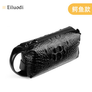 Túi Xách Da Bò Cao Cấp Cho Nam Túi Xách Cầm Tay Túi Đựng Điện Thoại Di Động Túi Xách Da Bò Lớp Trên Cùng Túi Xách Nhỏ Cho Thanh Thiếu Niên