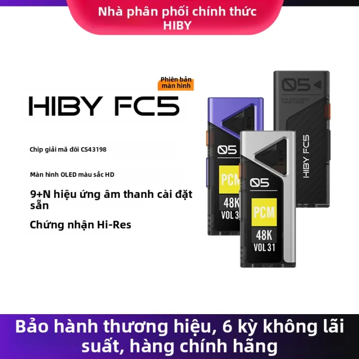 HIBY | Amplifier DAC Di Động Chất Lượng HiFi FC5 | BigBuy360 - bigbuy360.vn HIBY | Amplifier DAC Di Động Chất Lượng HiFi FC5 | BigBuy360 - bigbuy360.vn
