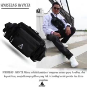 waistbag tas pinggang multifungsi waterproof tahan air pria wanita