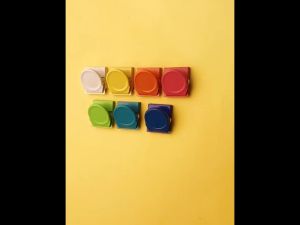 6pcs Magnetic Clips Mini Refrigerator Whiteboard Magnets Clips for Home Office School