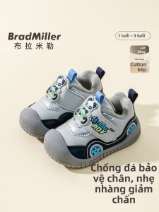 BradMiller | Giày Đi Bộ Ấm cho Bé Mềm và Có Lót