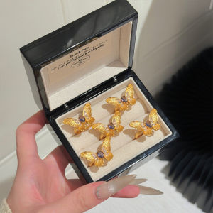 Elegant Butterfly Ring for Women Dreamy New Chinese Style Minimalist Design Vintage Feel Fashionable Jewelry Accessory
