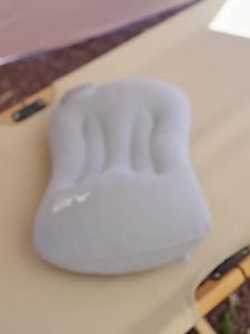 BSWOLF | Inflatable Portable Pillow for Camping Travel Nap and Lumbar Support