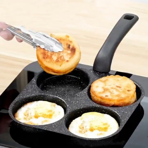 LILIER Non Stick Frying Pan 21CM - High-quality Medical Stone Cookware for Omelet Egg Breakfast - Fits All Stoves
