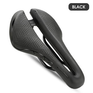 WEST BIKING Hollow Bicycle Saddle PU Waterproof Aerodynamic Bike Cushion Shock Absorption Cycling Seat MTB Road Bike Accessories