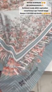 READY ! Jilbab Journey Scarves Motif Terbaru Indra Kanaya Exslusive Release September 2024