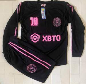 Baju bola LENGAN PANJANG setelan baju bola lengan panjang usia 6 sampai 12 tahun