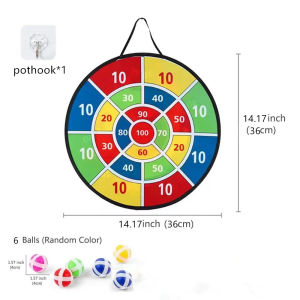 Trò Chơi Ném Bóng Dính Cỡ Lớn Cho Trẻ Em - Đồ Chơi Thể Thao Toán Học Giáo Dục Tương Tác Dành Cho Gia Đình Chơi Trong Nhà/ngoài Trời