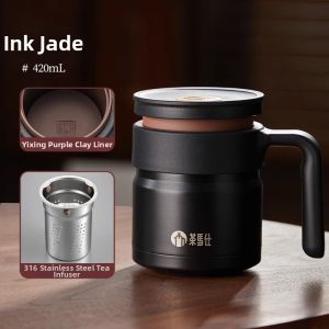 Fuguang | Elegant Yixing Clay Thermos Cup Gift for Father
