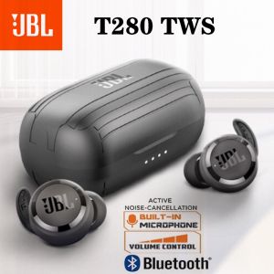 Original JBL T280 Tune 280 TWS Wireless Bluetooth Earphone Sports Bass Noise Reduction Headset with Mic