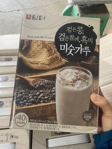 [BỘT MÈ ĐEN] Ngũ Cốc Damtuh Mè Đen Hàn Quốc 800g