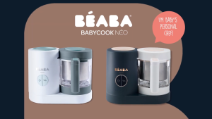 Beaba Babycook Neo Baby Food Processor | 6-in-1 Food Maker Steam Blend Sterilize (2+3Y Warranty)