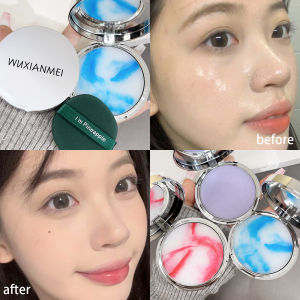 New Natural Setting Powder Soft Light Silk Face Foundation Waterproof Long-lasting Face Oil Control Non Powdered Makeup Cosmetic