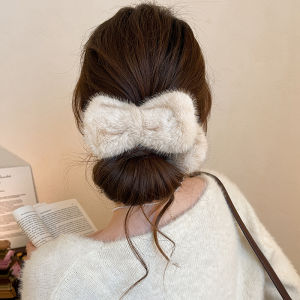 YICAN | New Fashion Plush Bow Hair Clip