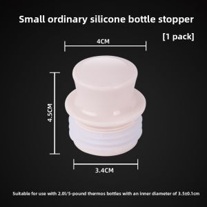GIANXI | Insulated Stainless Steel & Silicone Hot Water Bottle Stopper
