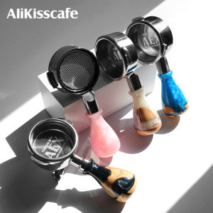 พอร์ตัฟิลเตอร์แบบไม่มีก้นขนาด 58 มม. สำหรับเครื่องชงกาแฟ E61 Gaggia Nuova Hibrew H10a Breville ซีรีส์ 9 อุปกรณ์เสริมสำหรับบาริสต้า