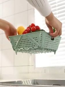 Multipurpose Drain Baskets & Storage Solutions for Kitchen & Living Room