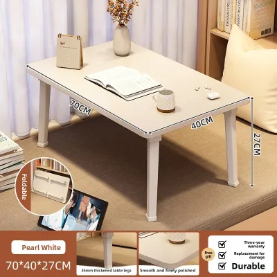 Modern Minimalist Foldable Small Table Tatami Floor Sitting Study Desk Home Use Window Bench Low Table Large Size Bed Side Table