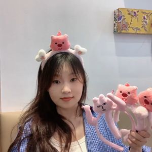 Băng đô/ Cài tóc Hải ly hoạt hình hài hước (C7)