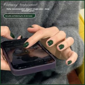 CHUBEISHI | Green Nail Polish for Professional Use Autumn/Winter Color Scheme Whitening Gel Polish